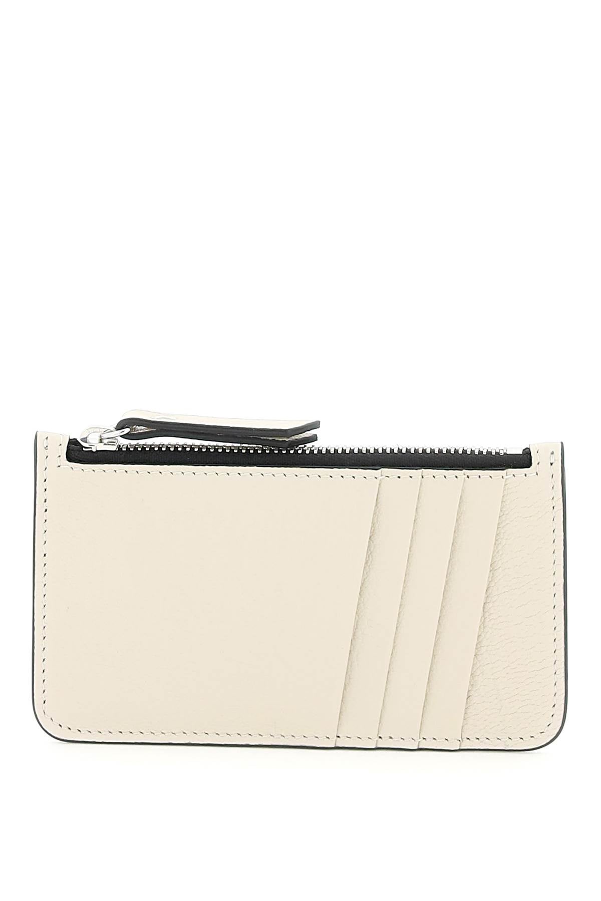 Maison margiela leather zipped cardholder