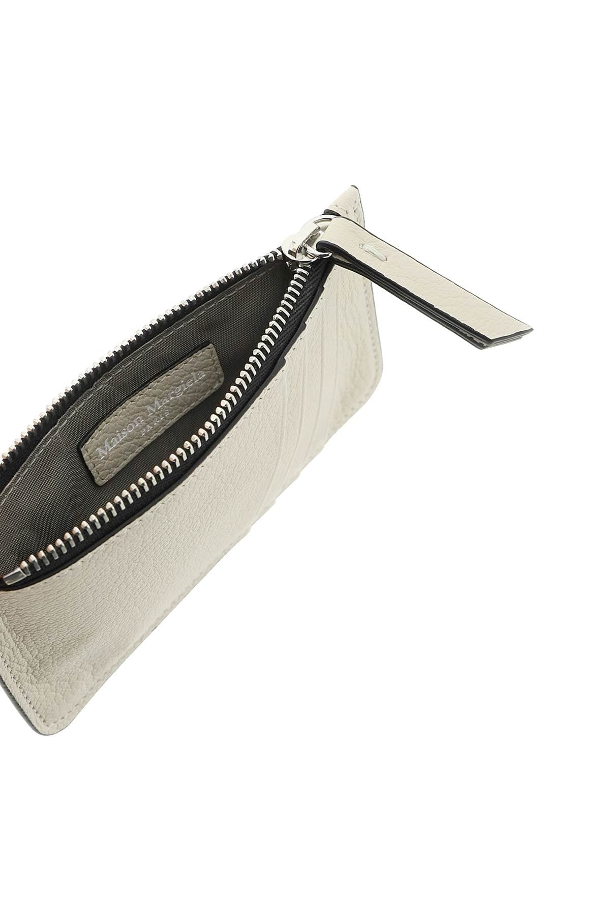 Maison margiela leather zipped cardholder