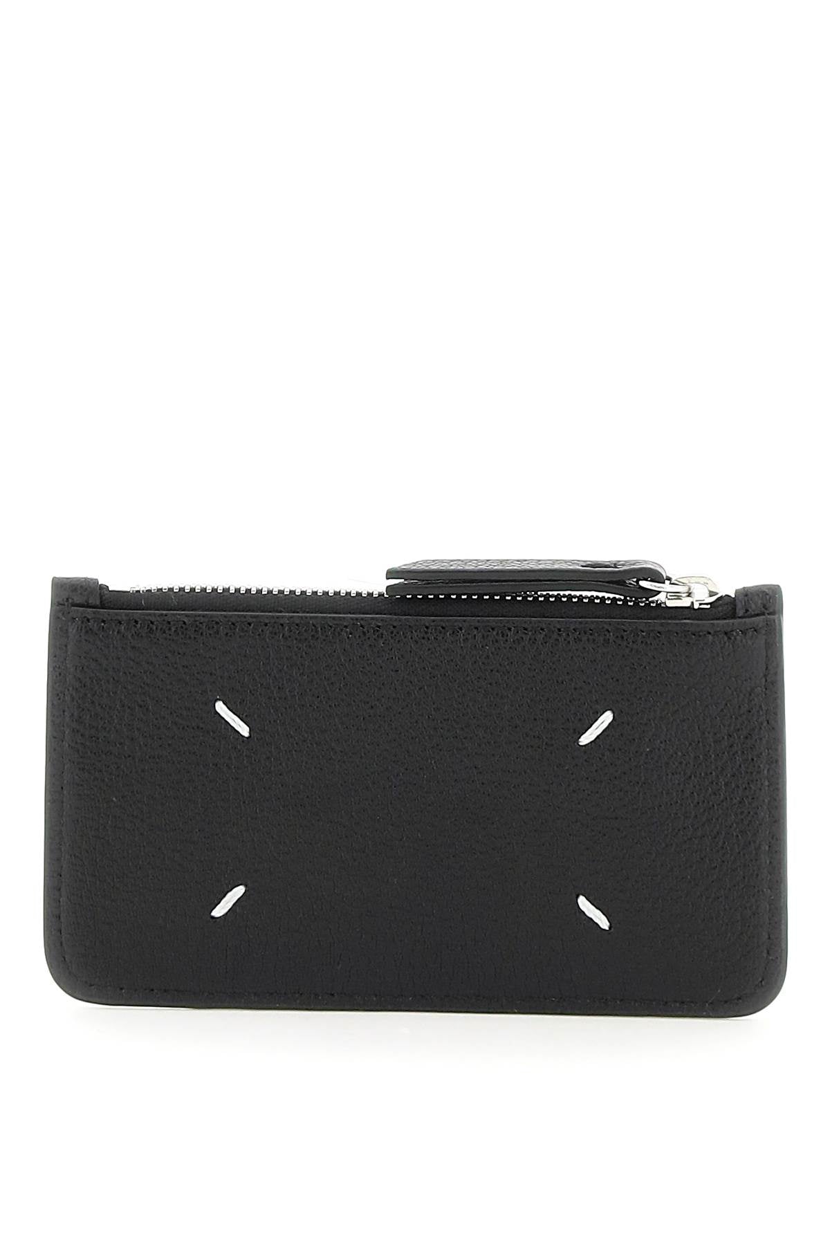 Maison margiela leather zipped cardholder