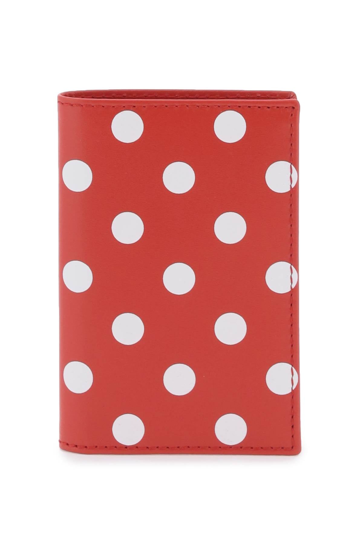 Comme des garcons wallet polka-dot bifold wallet