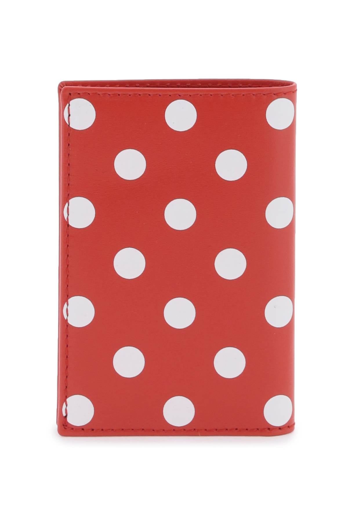 Comme des garcons wallet polka-dot bifold wallet