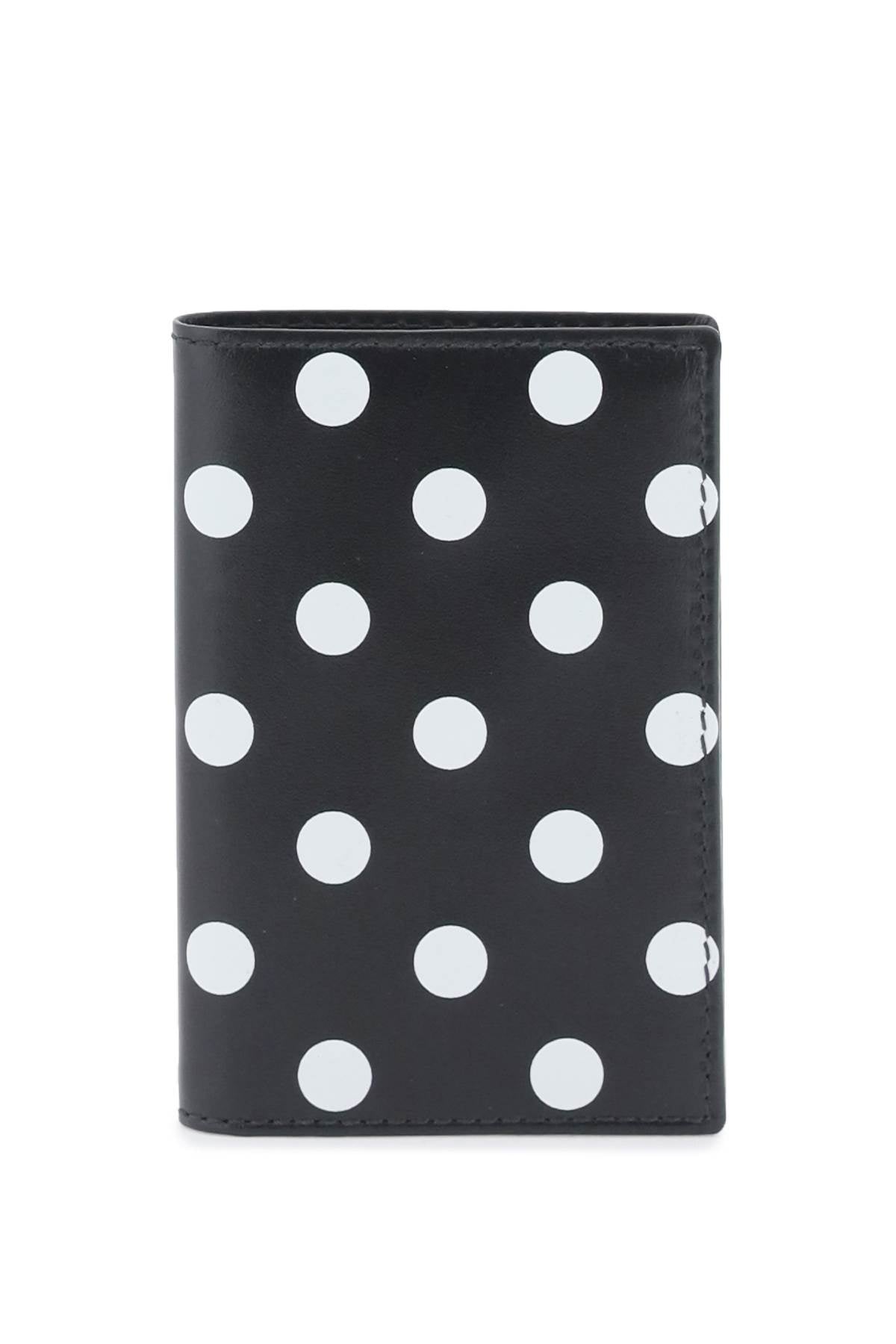 Comme des garcons wallet polka-dot bifold wallet
