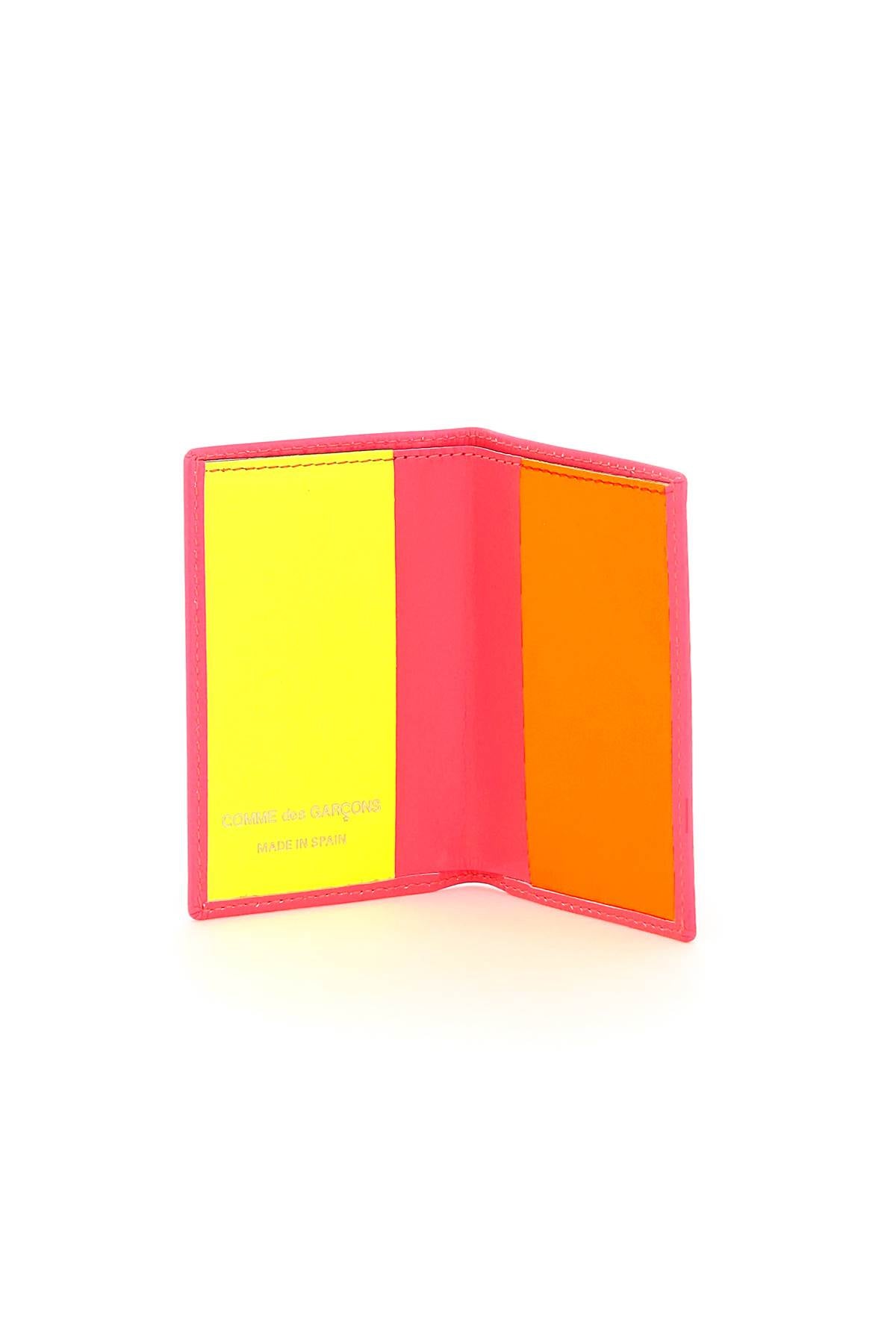 Comme des garcons wallet super fluo wallet