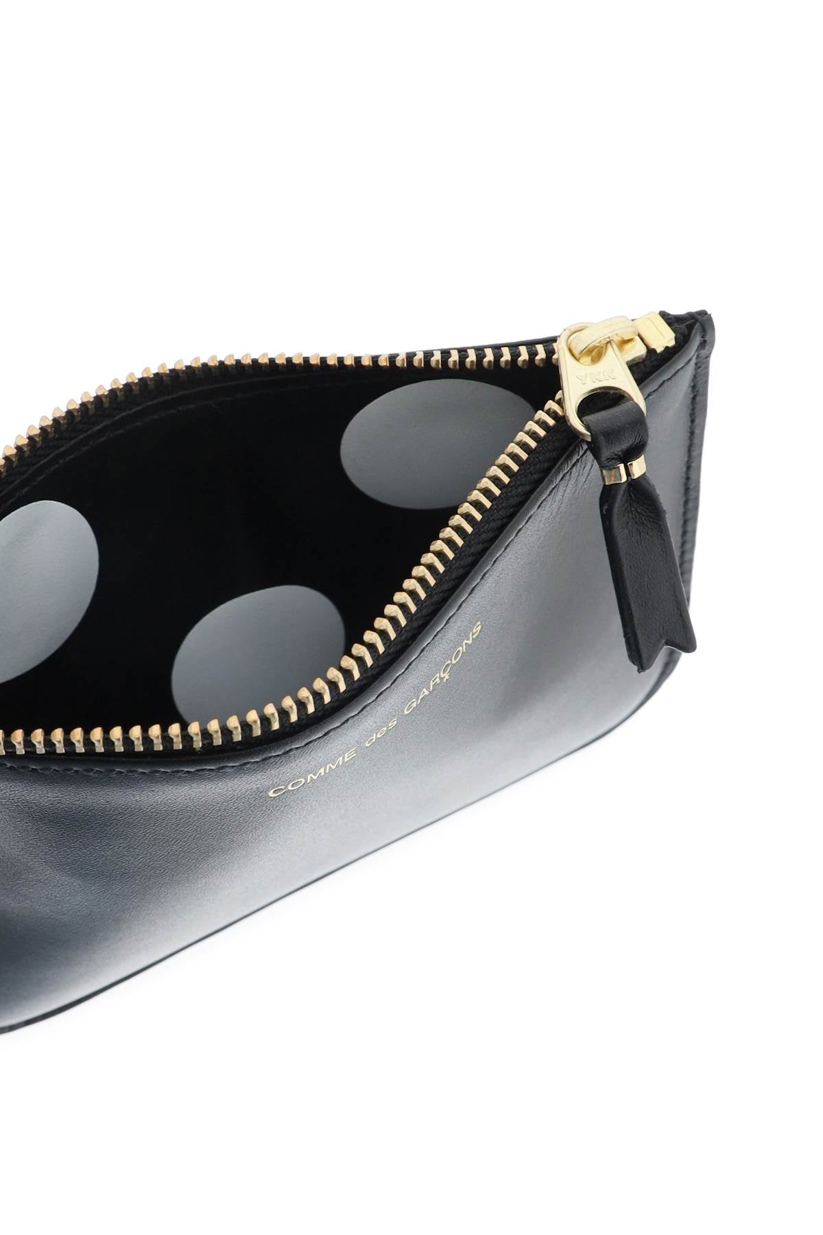 Comme des garcons wallet leather mini pouch