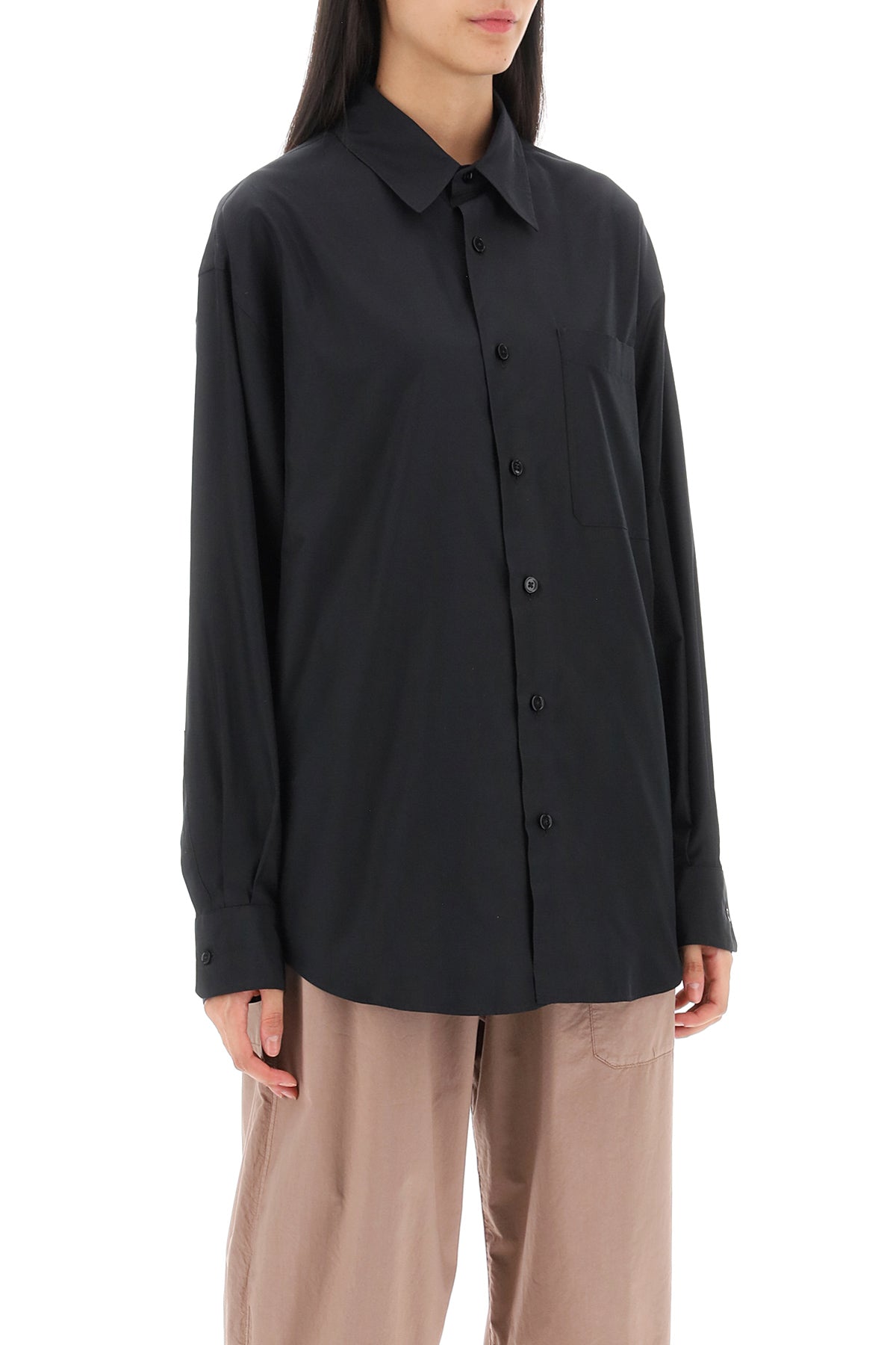 Lemaire relaxed silk shirt