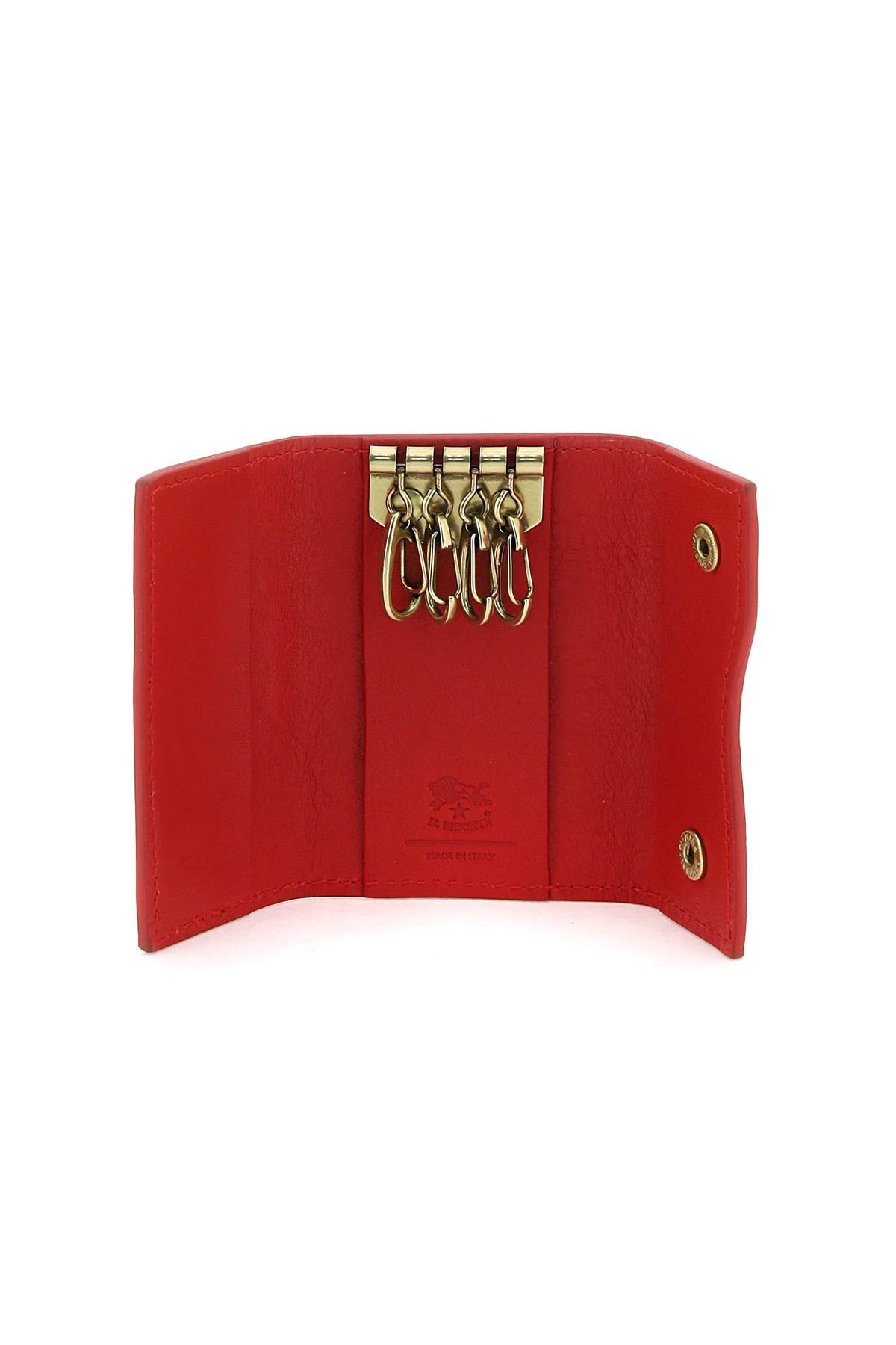 Il bisonte leather key holder