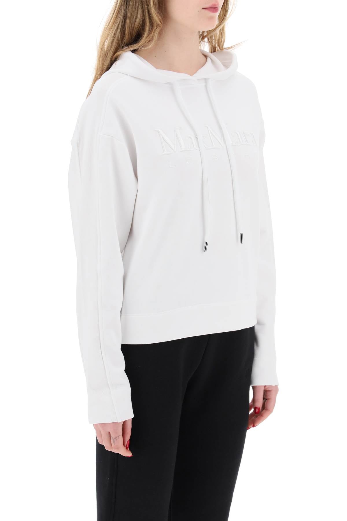 Max mara leisure "stadium sweatshirt with emb