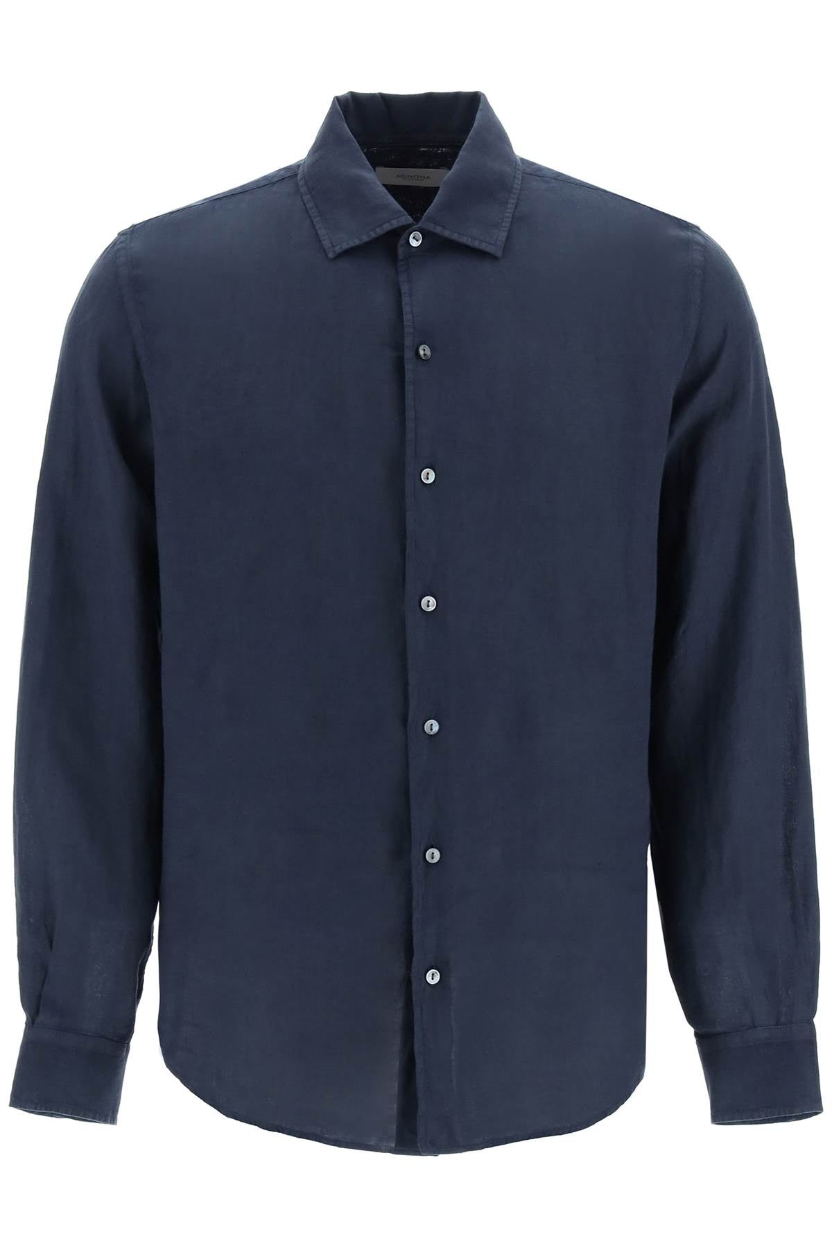 Agnona classic linen shirt