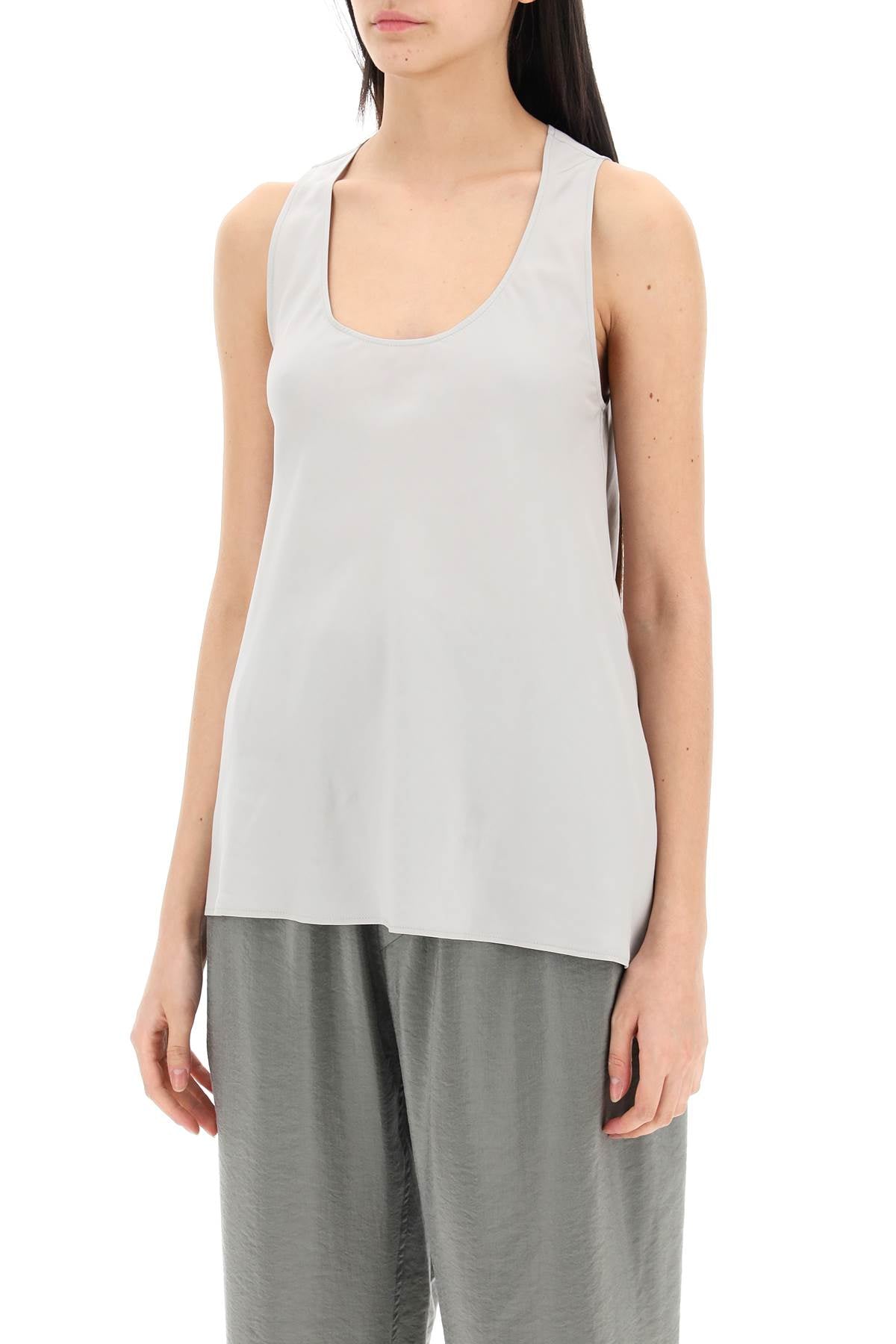 Lemaire sleeveless top with diagonal