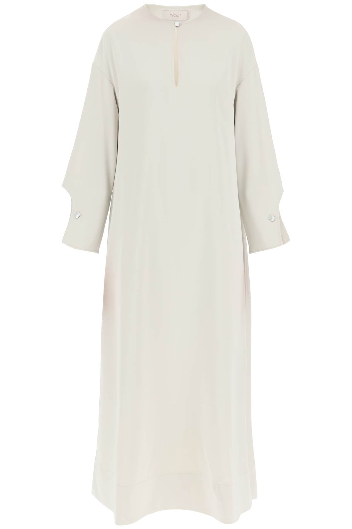 Agnona cady caftan dress