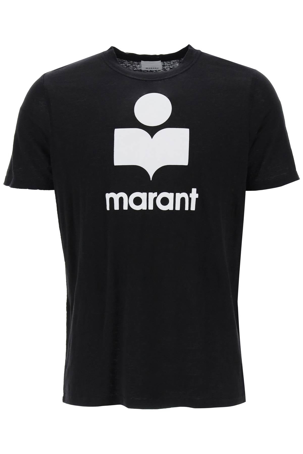 Marant 'karman' logo linen t-shirt