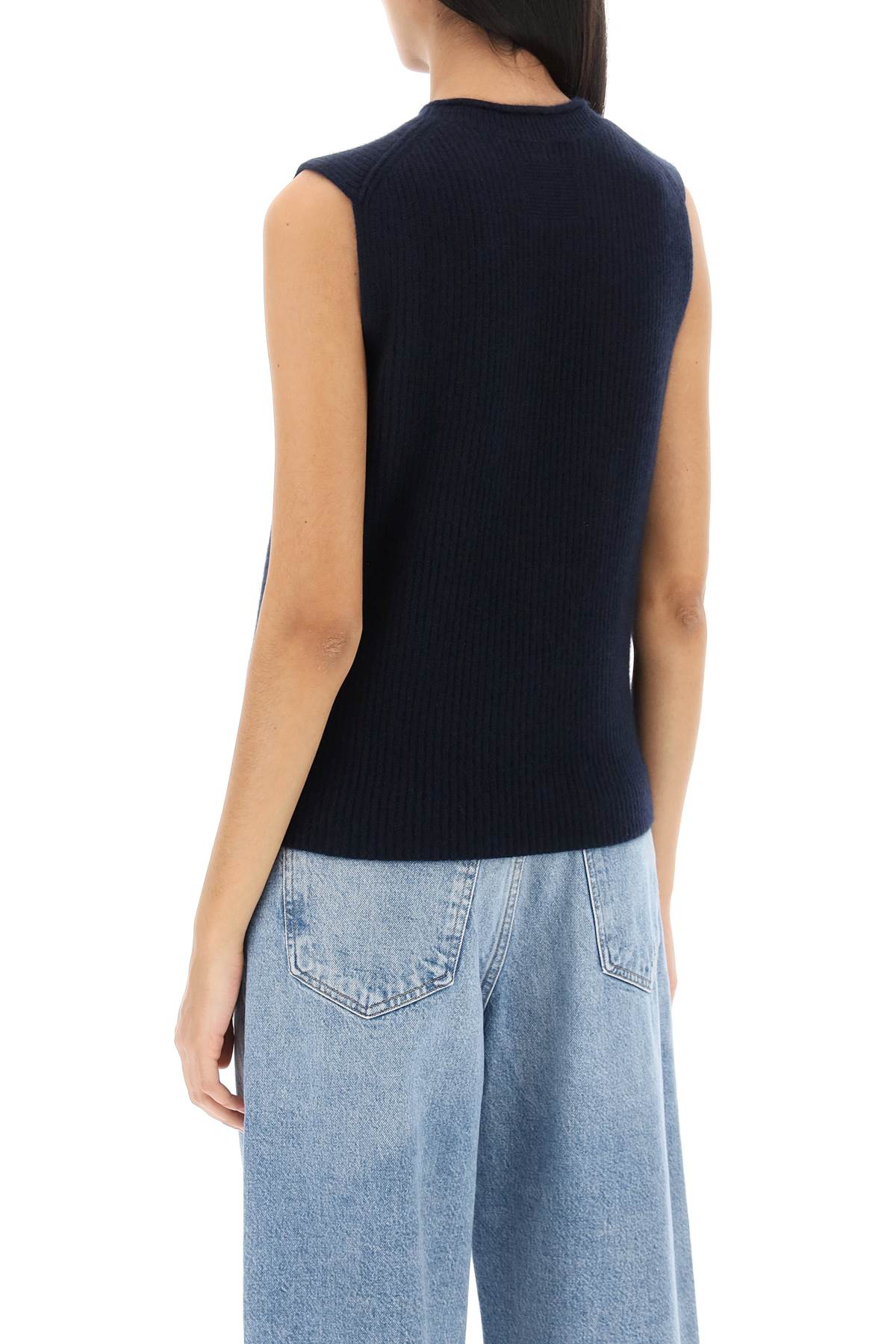 Guest in residence layer up cashmere vest