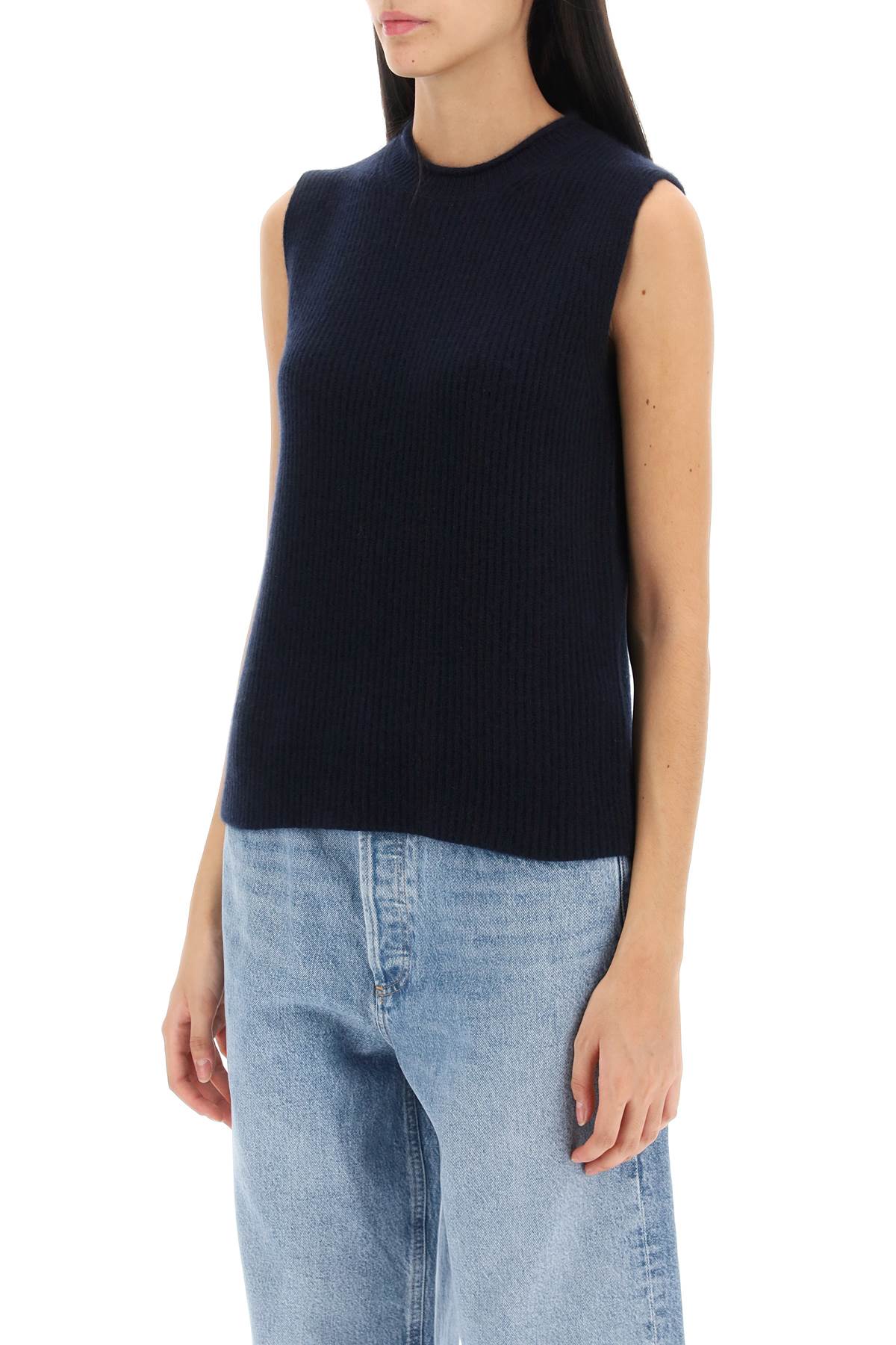 Guest in residence layer up cashmere vest