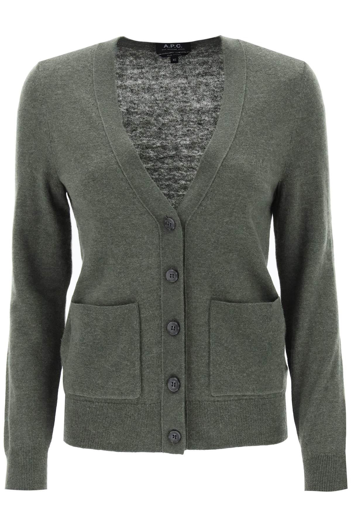 A.p.c. 'louisa' cardigan in virgin wool